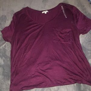 Purple size large shirt